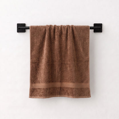 Premium Cotton Towel Chocolate Brown-500 GSM