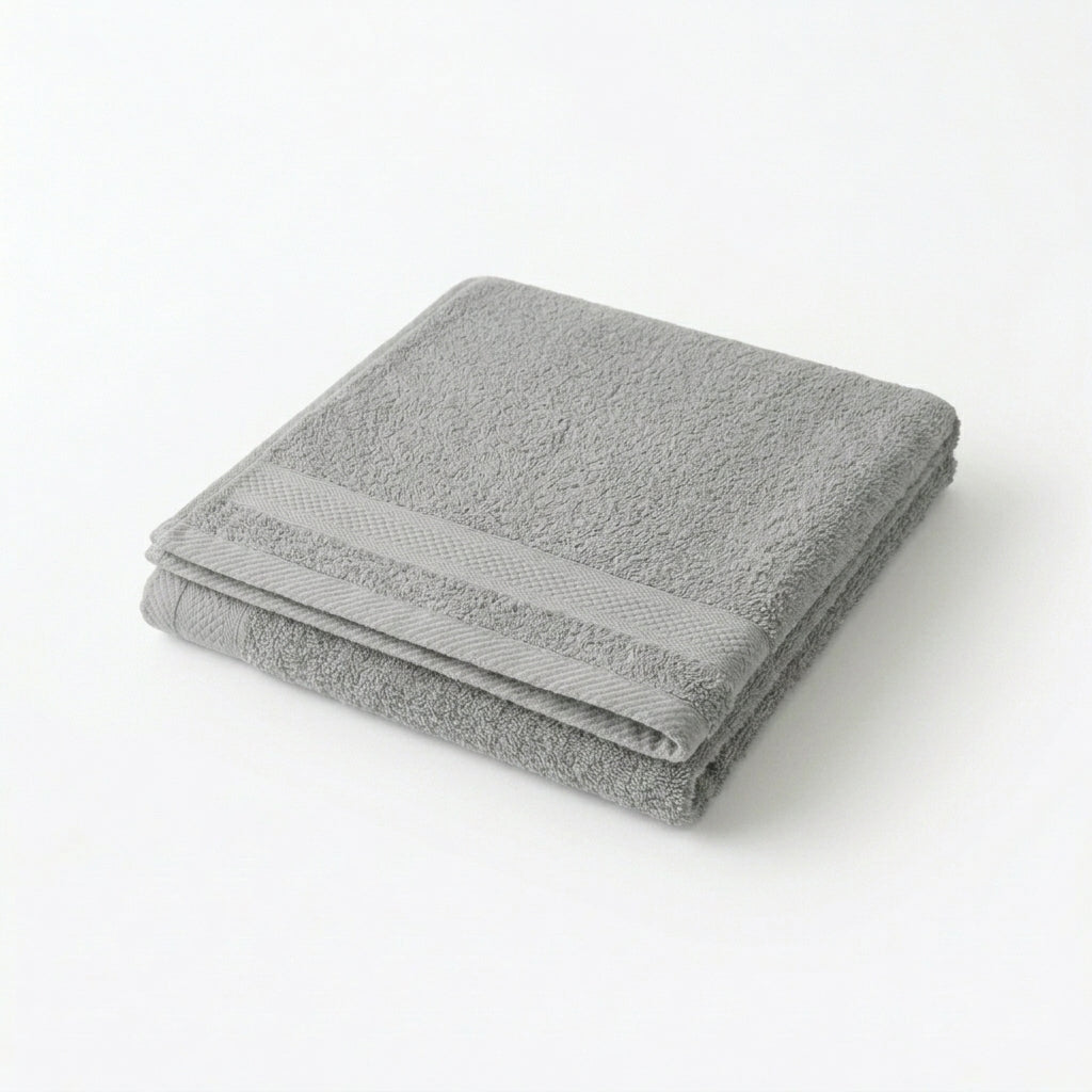 Premium Cotton Towel Heather Gray-480 GSM