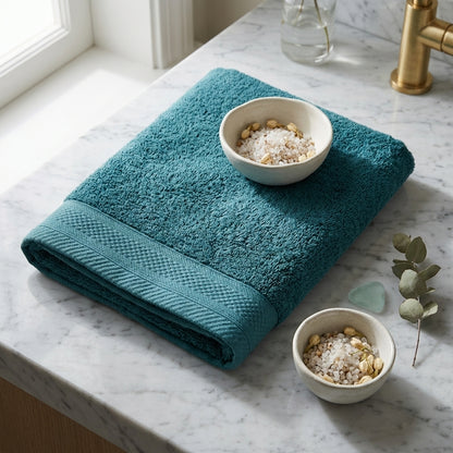Premium Cotton Towel Eucalyptus Green 480 GSM Soft Absorbent Bath Towel Pakistan
