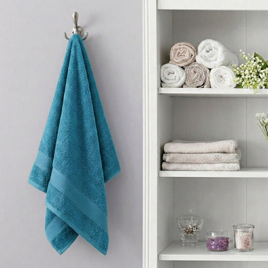 Premium Cotton Towel Eucalyptus Green-480 GSM