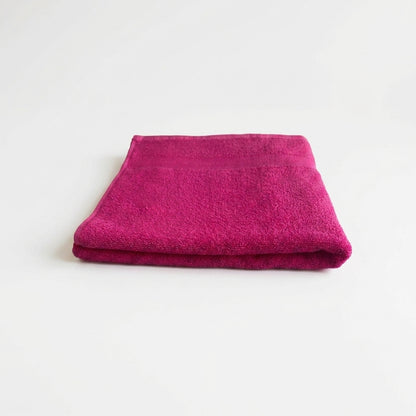 Premium Cotton Towel Electric Pink-500 GSM