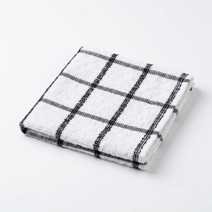 Premium Black Kitchen Towels – Pack of 4