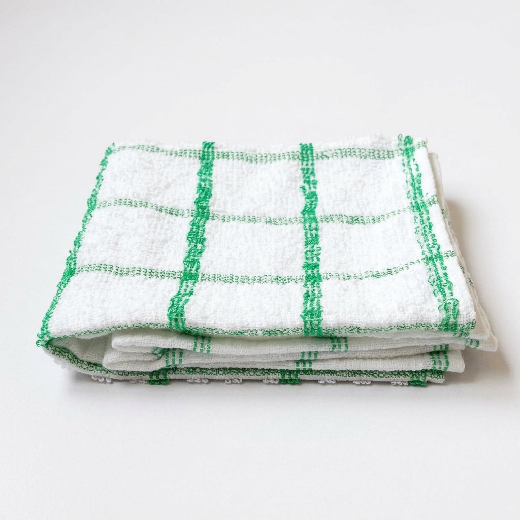 Premium Green Kitchen Towels – Pack of 4