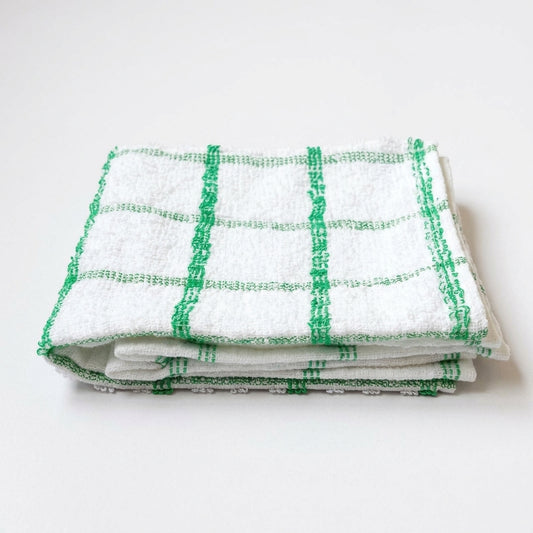 Premium Green Kitchen Towels – Pack of 4