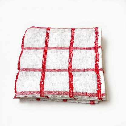 Premium Red Kitchen Towels – Pack of 4