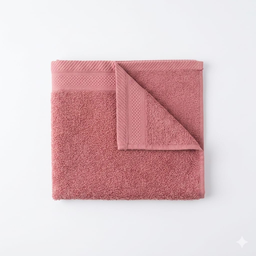 Premium Cotton Towel Salmon Pink-480 GSM