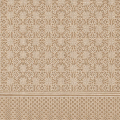 100% Cotton Brown Regal Mosaic – Bedsheet Set