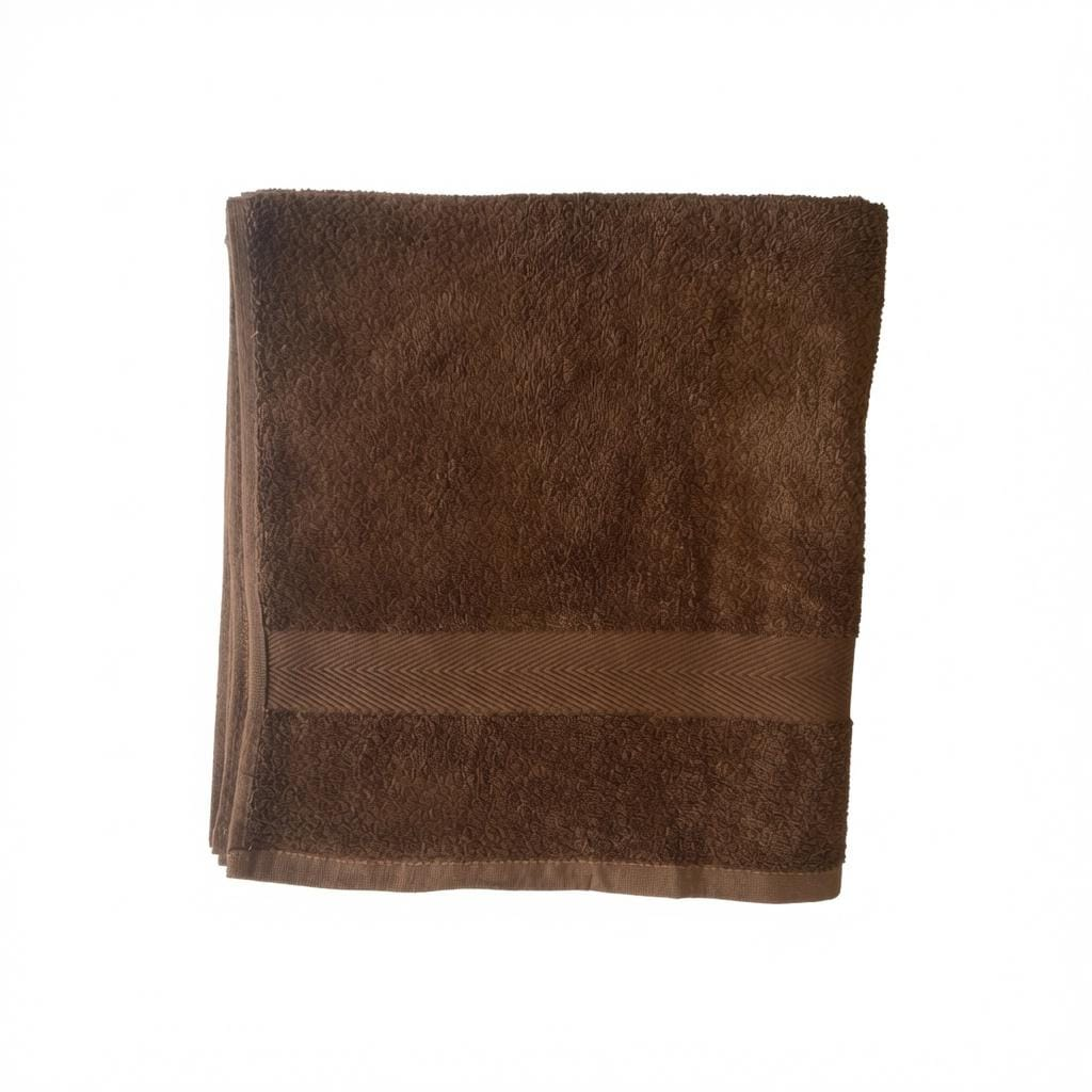 Premium Cotton Towel Chocolate Brown-500 GSM