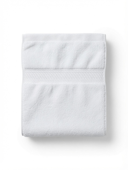 Premium Cotton Towel Pure White-600GSM